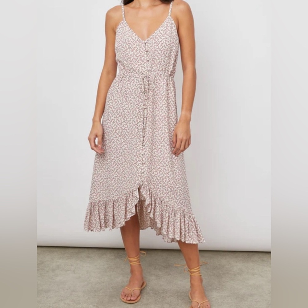 Rails Floral Button-Down Dress